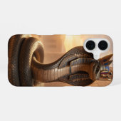 Wadjet – Egyptian Cobra Goddess´5 iPhone 16ケース (裏面横)