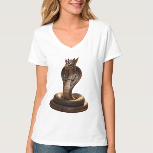 Wadjet – Egyptian Cobra Goddess´5 Tシャツ (正面)