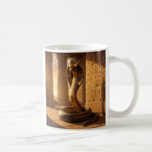 Wadjet – Egyptian Cobra Goddess´6 コーヒーマグカップ (右)