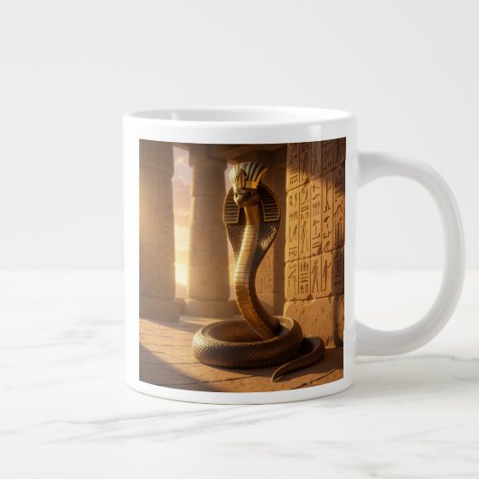 Wadjet – Egyptian Cobra Goddess´6 ジャンボコーヒーマグカップ (右)