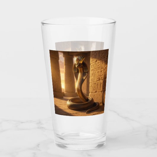 Wadjet – Egyptian Cobra Goddess´6 タンブラーグラス (正面)