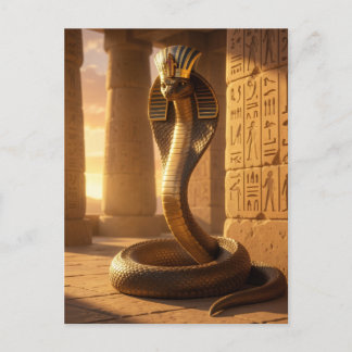 Wadjet – Egyptian Cobra Goddess´6 ポストカード