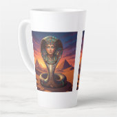 Wadjet – Egyptian Cobra Goddess´7 カフェラテマグ (左アングル)