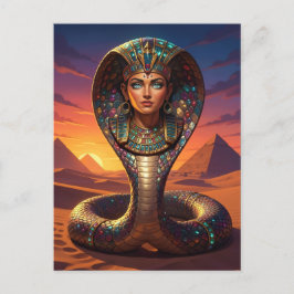 Wadjet – Egyptian Cobra Goddess´7 シーズンポストカード