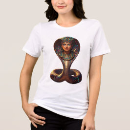 Wadjet – Egyptian Cobra Goddess´7 トライブレンドＴシャツ