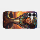 Wadjet – Egyptian Cobra Goddess´7 iPhone 16ケース (裏面横)