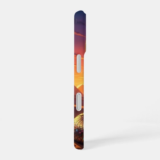 Wadjet – Egyptian Cobra Goddess´7 iPhone 16ケース (右側面)