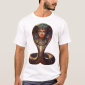 Wadjet – Egyptian Cobra Goddess´7 Tシャツ (正面)