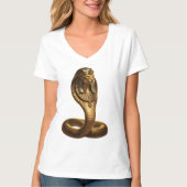 Wadjet – Egyptian Cobra Goddess Tシャツ (正面)