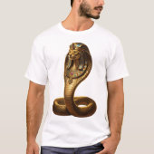 Wadjet – Egyptian Cobra Goddess Tシャツ (正面)