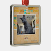 Wadyaの平均は「助け」を得ますか。 メタルオーナメント (右)