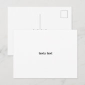 waefwef 案内ポストカード (正面/裏面)