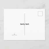 waefwef announcement postcard 案内ポストカード (裏面)