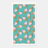 Waffle cones ice cream and frozen yogurt pattern (正面)