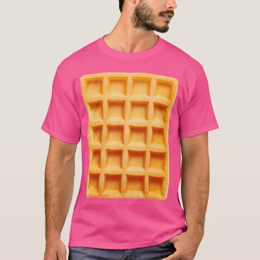 Waffle Halloween Lazy Party Waffle - art Tシャツ (正面)