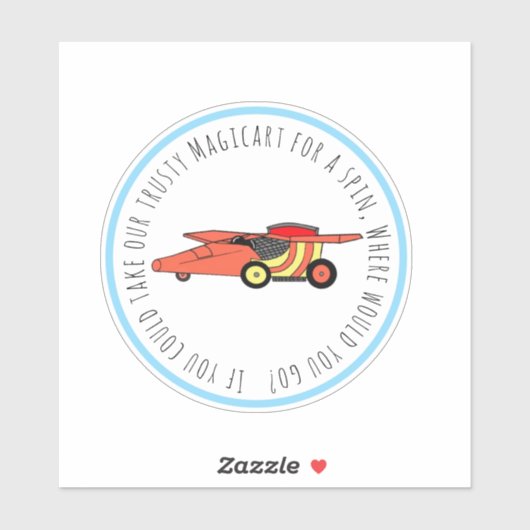 Waffle+Mochi- Magicart-Vinyl Sticker シール (シート)