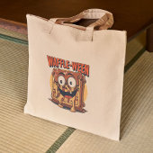 Waffle-ween Funny Halloween Breakfast Waffle Pun トートバッグ
