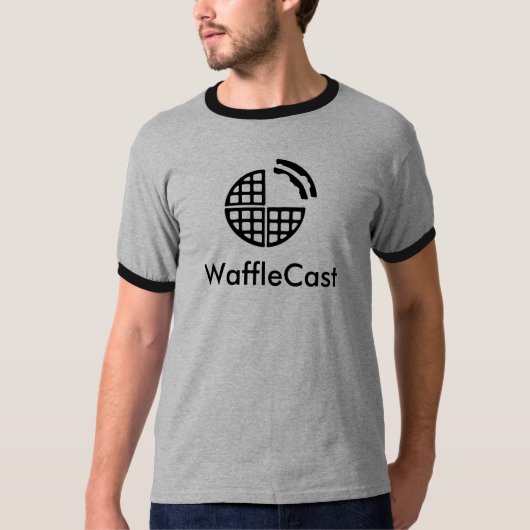 WaffleCastの役人のTシャツ Tシャツ (正面)