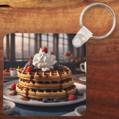 Waffles キーホルダー (裏面)