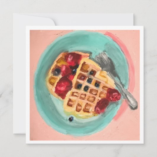 Waffles and Berries (正面)