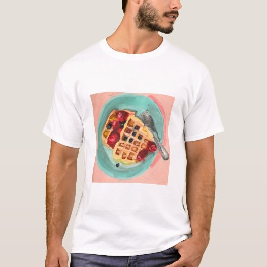 Waffles and Berries Tシャツ (正面)