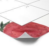 Waffles Coffee Baby Brunch The Due Date Calendar ポスター (角)