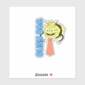 Waffles+Mochi-Busy Bee Vinyl Sticker シール (シート)
