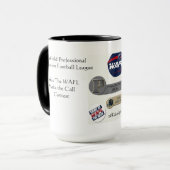 WAFLのコンテストのマグ マグカップ (正面左)