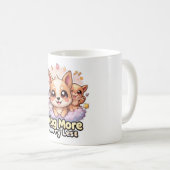 Wagより心配なしマグかわいい子犬コーヒーカップ コーヒーマグカップ (正面右)