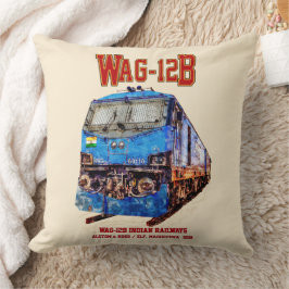 WAG-12B機関車インディアン鉄道貨物列車 クッション