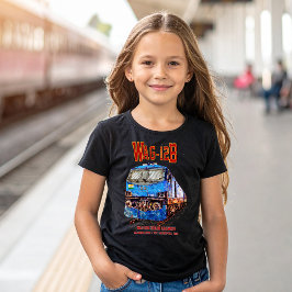 WAG-12B機関車インディアン鉄道貨物列車 Tシャツ