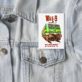WAG-9機関車インディアン鉄道貨物列車 缶バッジ (インサイチュ)