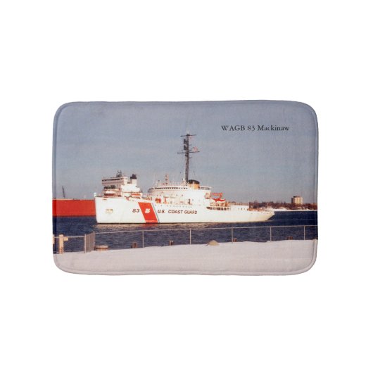 WAGB 83マッキノー白浴場 バスマット (正面)