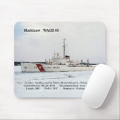 WAGB 83 マキナウ ホワイト マウスパッド (マウス)