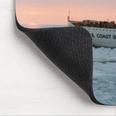 WAGB 83 Mackenaw sunset mosepad マウスパッド (コーナー)