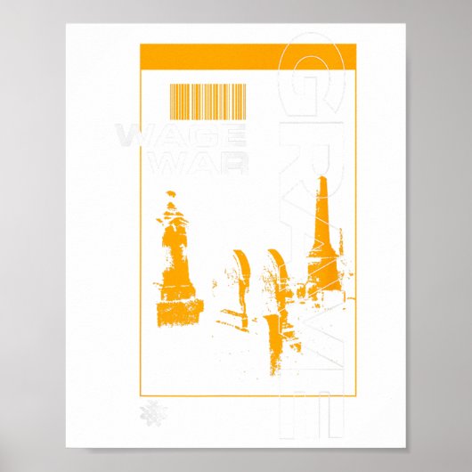 Wage War – 重大 ポスター (正面)
