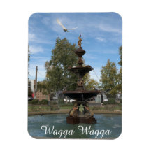 Wagga Waggaの写真を持つ柔軟な磁石