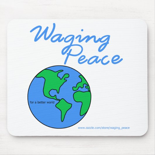 Waging Peace Earthのモジュール マウスパッド (正面)