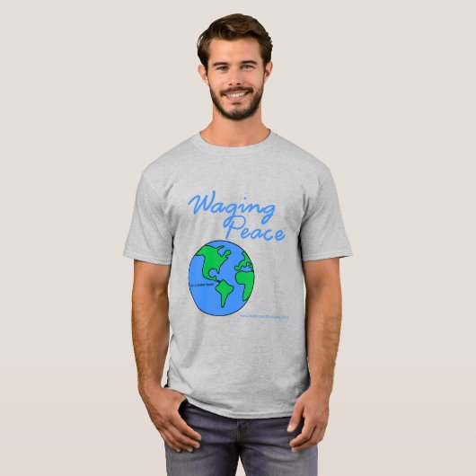 Waging Peace EarthのTシャツ Tシャツ (正面フル)