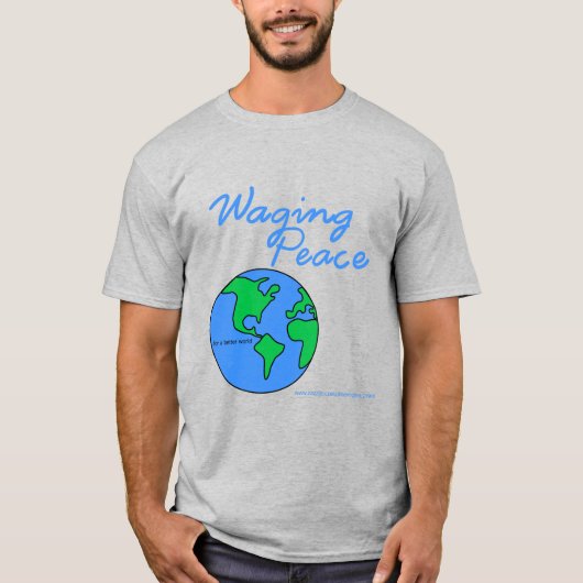 Waging Peace EarthのTシャツ Tシャツ (正面)