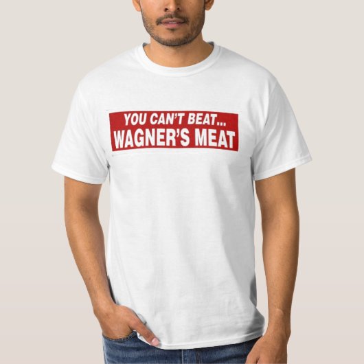 Wagnerの肉 Tシャツ (正面)