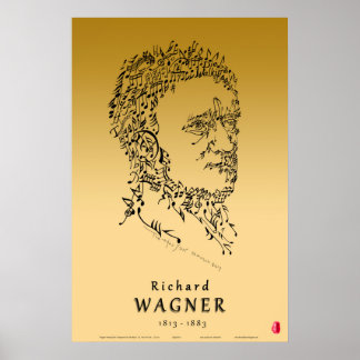 Wagner :顔・ザ・ミュージック ポスター