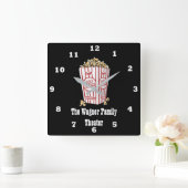 Wagner Family Theaterの追加名 スクエア壁時計 (ホーム)