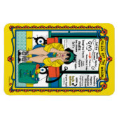 Wagon_落ちたB_4x6冷蔵庫磁石の外 マグネット (横)