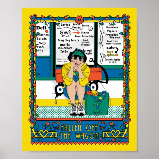 Wagon_落ちたB_8x10ポスターの外 ポスター (正面)