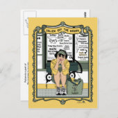 Wagon_落ちたC_ポストカードから外す ポストカード (正面/裏面)