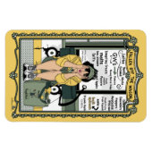 Wagon_落ちたC_4x6冷蔵庫磁石の外 マグネット (横)