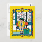 Wagon_B_落ちたポストカードから外す ポストカード (正面/裏面)