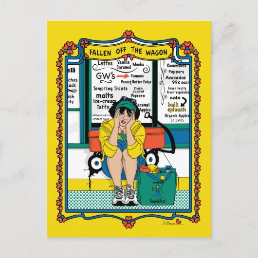 Wagon_B_落ちたポストカードから外す ポストカード (正面)