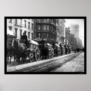 Wagon Train New York 1908 ポスター